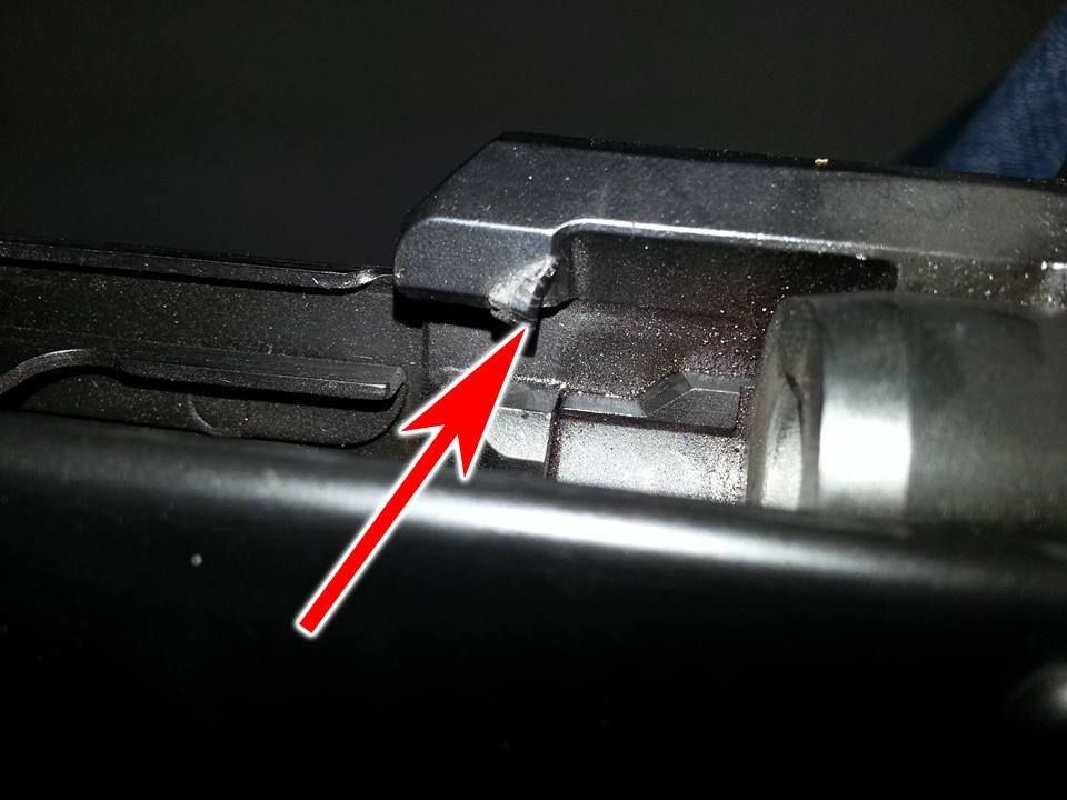 Looks like cast trunnion failures are starting to show...